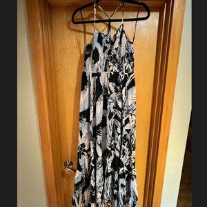 🌼 Free People Intimately Halter Sundress – L | Vacation Date Night Dress